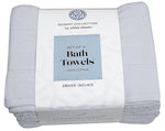 Load image into Gallery viewer, Resort Collection Soft Bath Towels 28x55 in 4 Pack WhiteLuxury Hotel Plush &