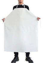 Load image into Gallery viewer, White Disposable Aprons for Adults 28x36 Inch Pack of 10 Large Size 60 GSM