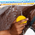 Load image into Gallery viewer, 12 Pcs Pottery Sponges for Clay – 2.8 x1 Pottery Sponge for Painting Car Waxing Washing Dishes & Ceramic Care Tack Sponges for Cleaning Leather – Durable Texture for Efficient Sculpting & Cleanup