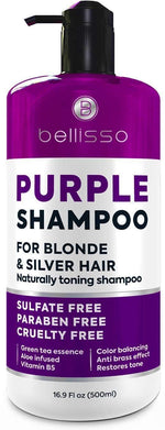 Load image into Gallery viewer, Purple Shampoo Toner for Blonde Hair For Color Treated Bleached Silver