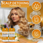 Load image into Gallery viewer, Detox Shampoo and Conditioner Set Ideal for Oily Hair Men and Women Remove Product Buildup Sulfate and Paraben Free with Scalp Clarifying and Detoxifying Properties With Rosemary Oil