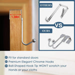 Load image into Gallery viewer, The Fine Living Co. X Large Hanging Laundry Hamper with Over Door Hooks & Adhesive Durable Space Saving Laundry Bag with Zipper and Wide Open TopHanging Dorm Laundry Hamper 20 x3.75 x31 (Grey XL)