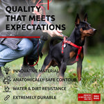 Load image into Gallery viewer, Waterproof Dog Harness Adjustable S Size 16–22 in Red