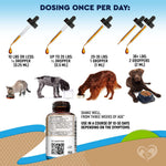 Load image into Gallery viewer, Worm Treatment for Cats & Dogs Liquid Herbal Supplement with Probiotic