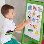Load image into Gallery viewer, 27 Fridge Magnets for Toddlers 13 years Zoo Animals Foam Magnets for Kids