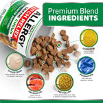 Load image into Gallery viewer, YUMA'S 2 Pack Dog Allergy Relief Chews Dog Itching Skin Relief Treatment Pills Anti Itch for Dogs Itchy and Paw Licking Dry Skin & Hot Spots Omega 3 Fish Oil Skin & Coat Supplement