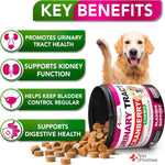 Load image into Gallery viewer, Dog UTI Treatment 120 Chews Cranberry Supplement Bladder Control