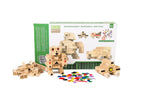 Load image into Gallery viewer, EcoBricks Bamboo Education Set 180pcs