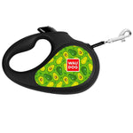 Load image into Gallery viewer, WAUDOG Retractable Dog Leash 16 Ft 360° Tangle Free Heavy Duty Pet Walking Leash for X Small Small Medium Large Dog or Cat with One Handed Brake Pause Lock (S Avocado)