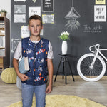 Load image into Gallery viewer, Weighted Vest for Kids Sensory Ages 5 to 9 Adjustable Kids Weighted Vest with 2lb weight Breathable and Washable Compression Vest