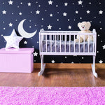 Load image into Gallery viewer, White Stars Stickers 220 Pcs Space Themed Bedroom Constellation Wallpaper Decals