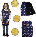 Load image into Gallery viewer, Weighted Vest for Kids Sensory Ages 5 to 9 Adjustable Kids Weighted Vest with 2lb weight Breathable and Washable Compression Vest