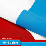 Load image into Gallery viewer, 5 Pack Luxembourg Flag 3x5 Ft Printed 150D Polyester Country Flag Vibrant