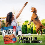 Load image into Gallery viewer, Chicken Jerky Dog Treats 1.5 lb Human-Grade Grain-Free Dried Strips