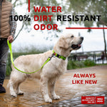 Load image into Gallery viewer, Waterproof Dog Leash 4 ft & 6 ft Anti-Slip All Sizes Green