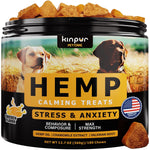 Load image into Gallery viewer, Natural Calming Chews for Dogs with Hemp Oil and Valerian Root (Chicken 180