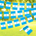 Load image into Gallery viewer, Guatemala Bunting Banner Flag 8.2 x 5.5 Inch Full String 33 Ft Printed 150D