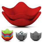 Load image into Gallery viewer, 2 Pcs Red Microwave Bowl Holder (7.5 ×7.5 ) – Microwave Bowl Cozy with Durable Heat Resistant Fabric for Hot Dishes – Effortless Secure Serving of Hot Food Bowls Cups & Saucers