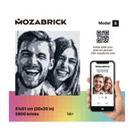 Load image into Gallery viewer, MOZABRICK Photo Construction Set Model S Transform Any Picture into a Mosaic Wall Art Using Our Constructor and Free App!