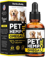 Load image into Gallery viewer, Hemp & Salmon Oil for Dogs Omega 3-6-9 Skin & Coat 1 fl oz