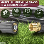 Load image into Gallery viewer, Pressure Washer Hose Connector M22 14mm Pressure Washer Hose Coupler 4500 PSI Heavy Duty Brass Quick Connect and No Leak Design Easy & Secure Installation for Home & Professional Use