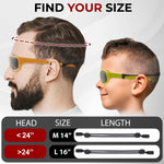 Load image into Gallery viewer, Sunglass Strap Eyeglass Holder 2 Pcs No Tail Glasses Strap Lanyard L 16 inch