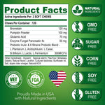 Load image into Gallery viewer, No Poo Chews for Dogs Advanced Coprophagia Stool Eating Deterrent for Dogs Stop Dog Poop Eating Probiotics & Digestive Enzymes Supplement Made in USA Vet Formulated 120 Soft Treats
