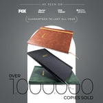 Load image into Gallery viewer, 2025 2026 HARDCOVER Leather Planner Weekly & Monthly 6.5 * 8.5 Inches Academic Planner Business Personal or Student Pen Holder Thick Paper July 2025 June 2026 (Dark Grey)