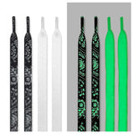 Load image into Gallery viewer, WFJ Glow In The Dark Shoe Laces 47 (120cm) Luminous All Sports Thick Flat