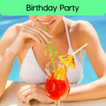 Load image into Gallery viewer, 6Pcs Drink Straw for Adults Bridal Shower Birthday Party Wedding Favor Decor Bar