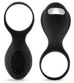 Load image into Gallery viewer, Vibrating Cock Ring Rechargeable Silicone Stretchy Vibrating Penis Ring 10 Modes