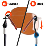 Load image into Gallery viewer, SIGONNA Eye Glasses String Holder Strap Eyeglass Straps Cords for Men Women Eyeglass Holders Around Neck Sunglasses String Chain Lanyard Retainer 2 Pcs (Black Blue)