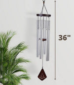 Load image into Gallery viewer, Wind Chimes for Outside Deep Tone 36 Inch Large Wind Chimes for Garden Yoga