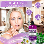 Load image into Gallery viewer, Purple Conditioner for Blonde Hair Goodbye to Orange and Yellow Brassy Tones