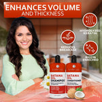 Load image into Gallery viewer, Batana Oil Shampoo and Conditioner Set Thickening Hair Products for Women and