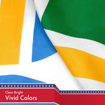 Load image into Gallery viewer, Portland City Flag 3x5 Ft 2Pack 150D Printed Polyester By G128