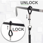 Load image into Gallery viewer, Eyeglass Strap Holders Premium ECO Leather 4 Cords Black AntiSlip Clip Loop