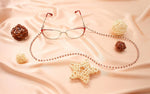 Load image into Gallery viewer, Eye Glasses String Holder Premium Beaded Eyeglass Holders Around Neck 4 Pcs