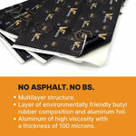 Load image into Gallery viewer, Sound Deadening Material 2.3mm 37.6 sqft Noise Insulation & Dampening