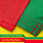 Load image into Gallery viewer, Ethiopia Lion Ethiopian Flag 3x5 Ft 5Pack 150D Printed Polyester By G128