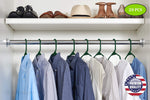 Load image into Gallery viewer, Hangers for Adult Size Clothing Plastic Ideal for Everyday Standard Use Clothes Shirts Blouses TShirts Dresses Jackets
