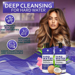 Load image into Gallery viewer, Hard Water Shampoo and Conditioner Set Sulfate Free Hair Care Products for