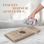 Load image into Gallery viewer, White Classic Taupe Washcloths Set 12 Pack for Body and Face Towel 12x12 Inch Cotton Wash Cloths Bulk Spa Fingertip Wash Clothes Soft Absorbent Gym Towels