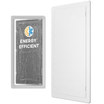 Load image into Gallery viewer, Access Panel for Drywall 14 x 29 inch Insulated Wall Hole Cover Access Door Plumbing Access Panel for Drywall Heavy Durable Plastic White