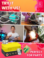 Load image into Gallery viewer, Yellow Hookah Set Premium Portable Hookah Set With Everything And Bag