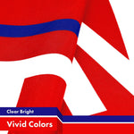 Load image into Gallery viewer, Trump 2024 Election Take America Back Red Flag 3x5 Ft LiteWeave Pro Series