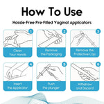 Load image into Gallery viewer, Vaginal Moisturizer Gel for Vagina Health Moisturizer Applicators for Vaginal Dryness Relief and Long Lasting Wetness Pre and Post Menopausal 20 Pre Filled Applicators