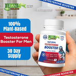 Load image into Gallery viewer, Testosterone Booster for Men Keto Vegan Total Male Test Supplement Tongkat Ali Horney Goat Weed Tribulus Terrestris D Aspartic Acid Boron Plus Zinc DHEA Enhance Max Mood Build Muscle Pills 90 Caps