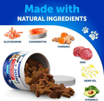 Load image into Gallery viewer, Hemp Hip & Joint Supplement for Dogs 240 Count 2-Pack Glucosamine Chondroitin & MSM