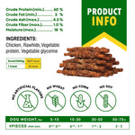 Load image into Gallery viewer, Smoked Rawhide Sticks for Dogs Chicken-Wrapped Grain-Free Chews